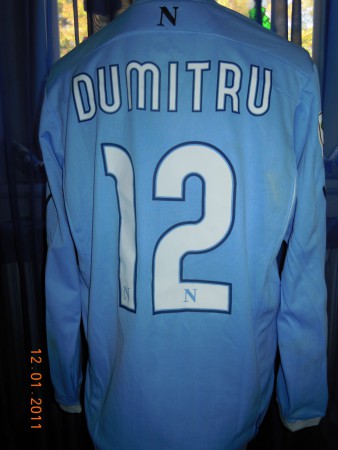 dumitru indossata contro lecce